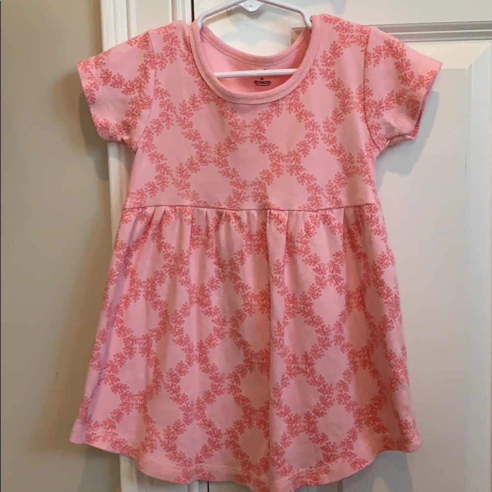 Organic cotton pink play dress